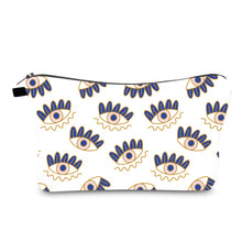 Load image into Gallery viewer, Evil Eye Print Cross Border Cosmetic Bag
