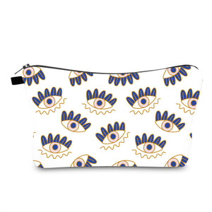 Evil Eye Print Cross Border Cosmetic Bag