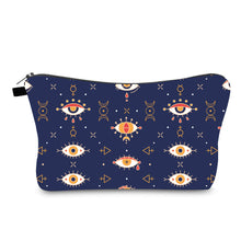 Load image into Gallery viewer, Evil Eye Print Cross Border Cosmetic Bag
