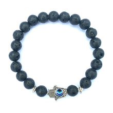 Load image into Gallery viewer, Evil Eye Hamsa Bracelet
