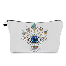 Load image into Gallery viewer, Evil Eye Print Cross Border Cosmetic Bag
