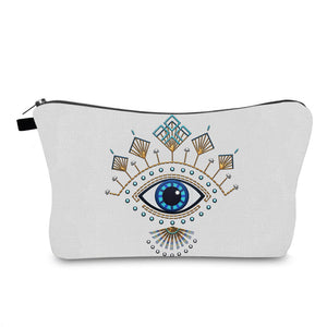 Evil Eye Print Cross Border Cosmetic Bag