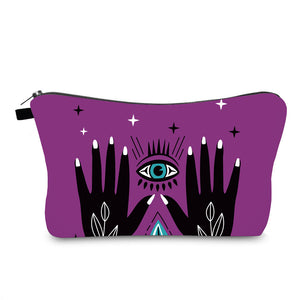 Evil Eye Print Cross Border Cosmetic Bag