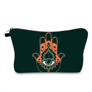 Evil Eye Print Cross Border Cosmetic Bag