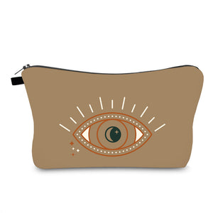 Evil Eye Print Cross Border Cosmetic Bag